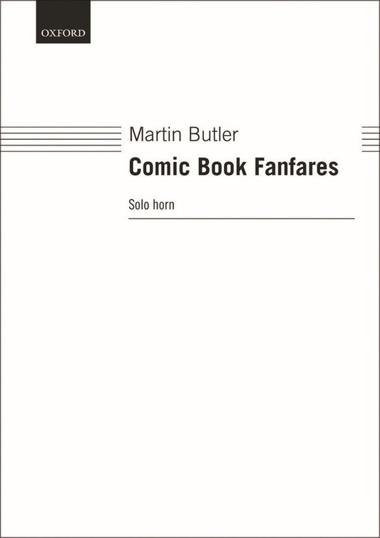 Butler Comic Book Fanfares Solo Horn OU