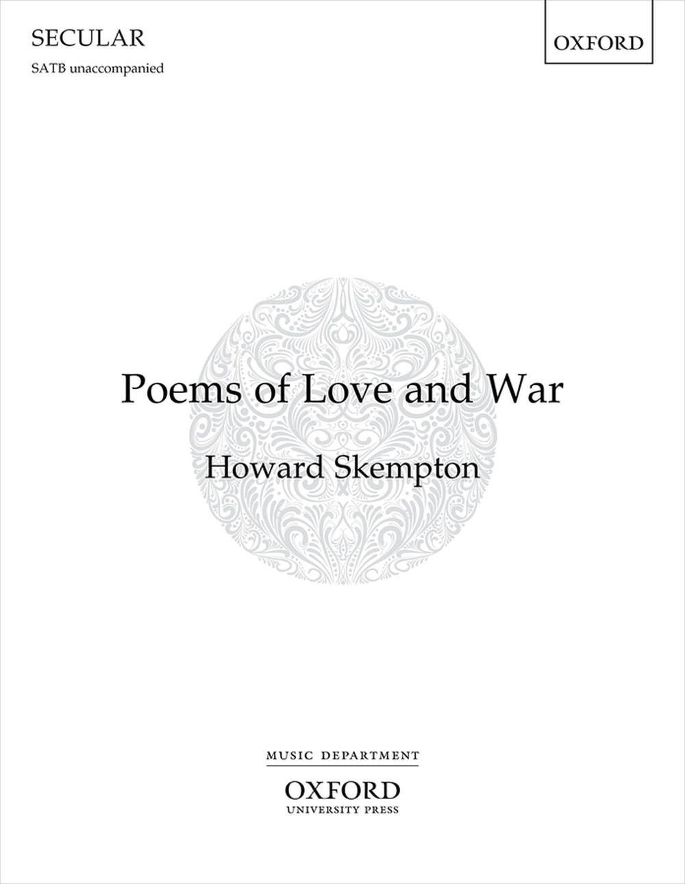 Skempton Poems of Love and War Secular – South London Music