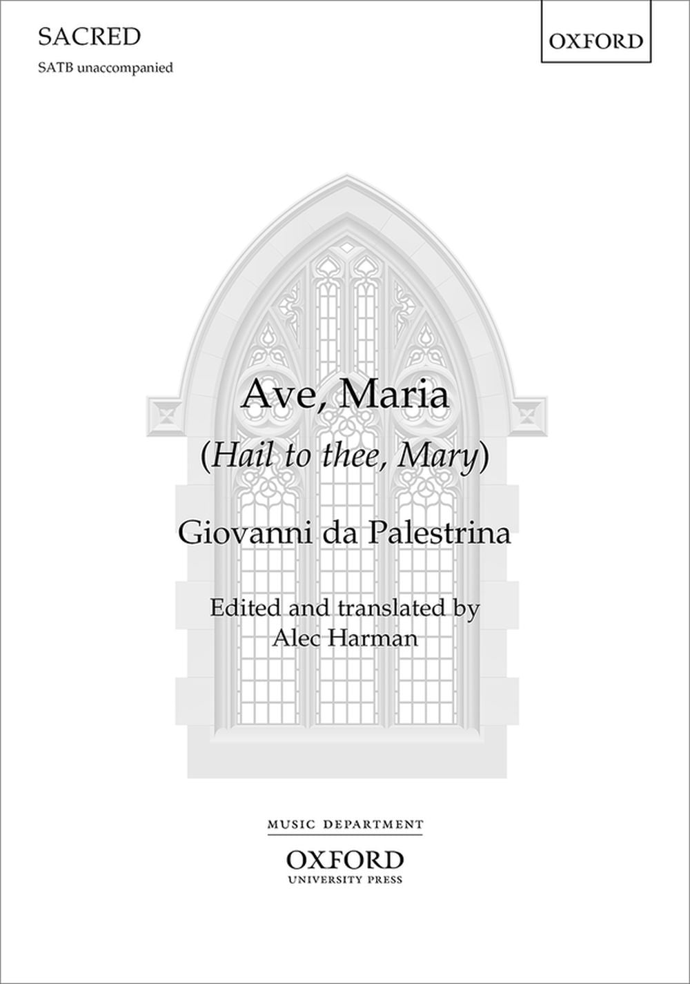 Palestrina/Harman Ave Maria X763