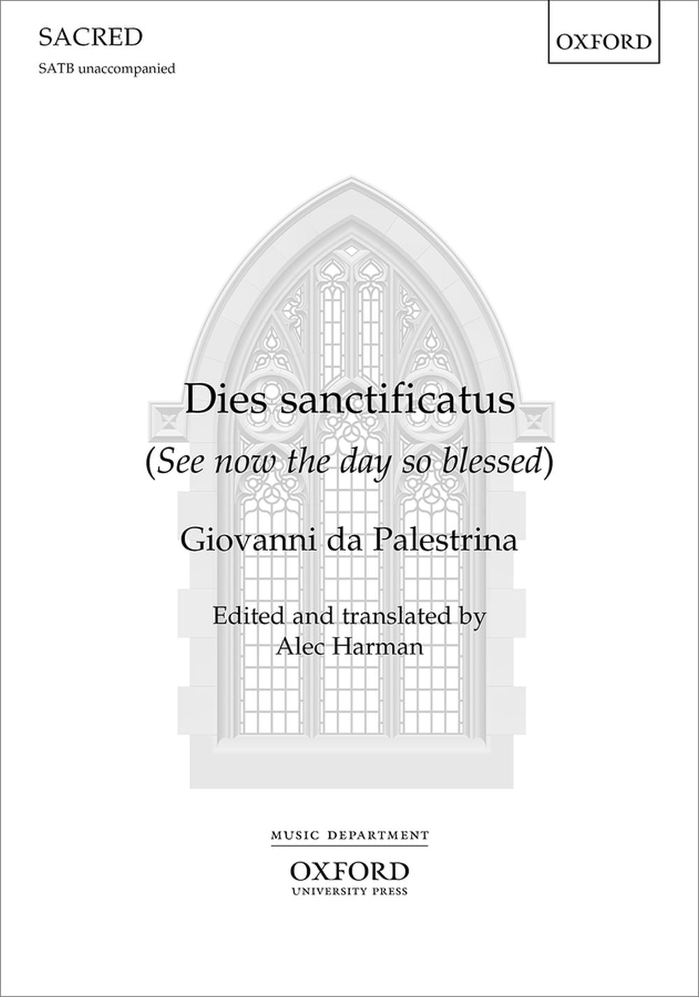Palestrina/Harman Dies sanctificatus X7