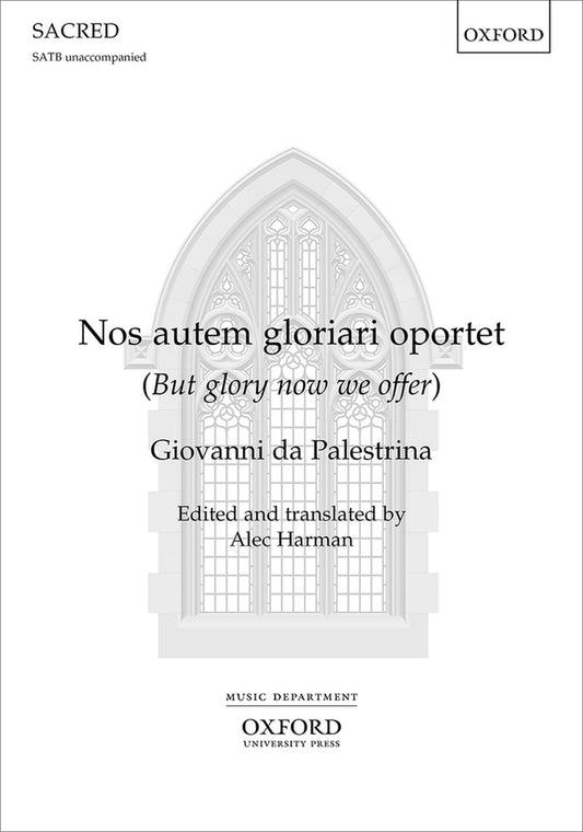 Palestrina/Harman Nos autem gloriari op