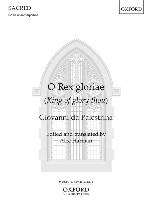 Palestrina/Harman O Rex gloriae X769
