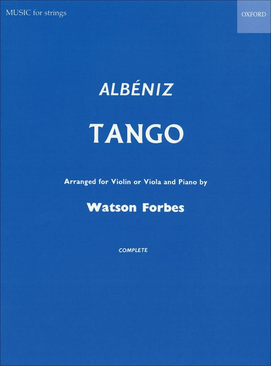 Albeniz Tango Vln/Vla Forbes OUP