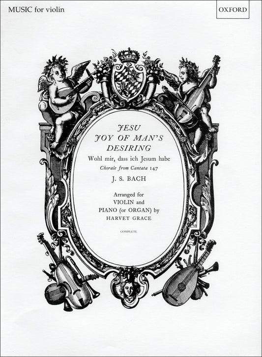 Bach Jesu Joy arr for Vln & Pno OUP