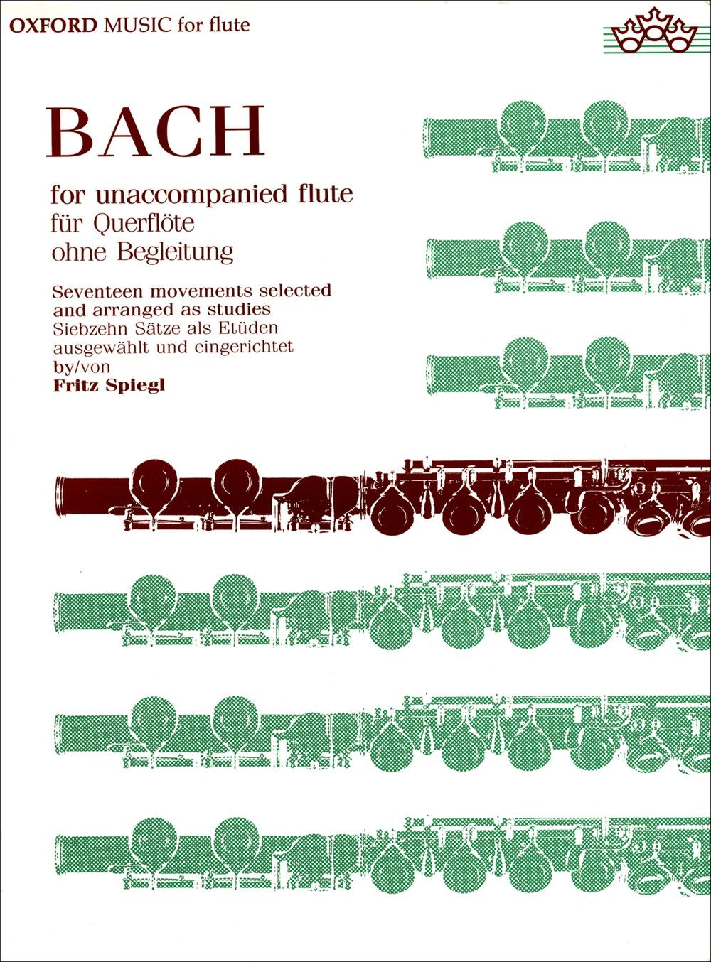 Bach for Unaccomp Flute OUP