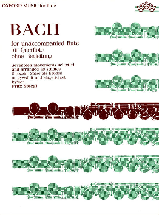 Bach for Unaccomp Flute OUP