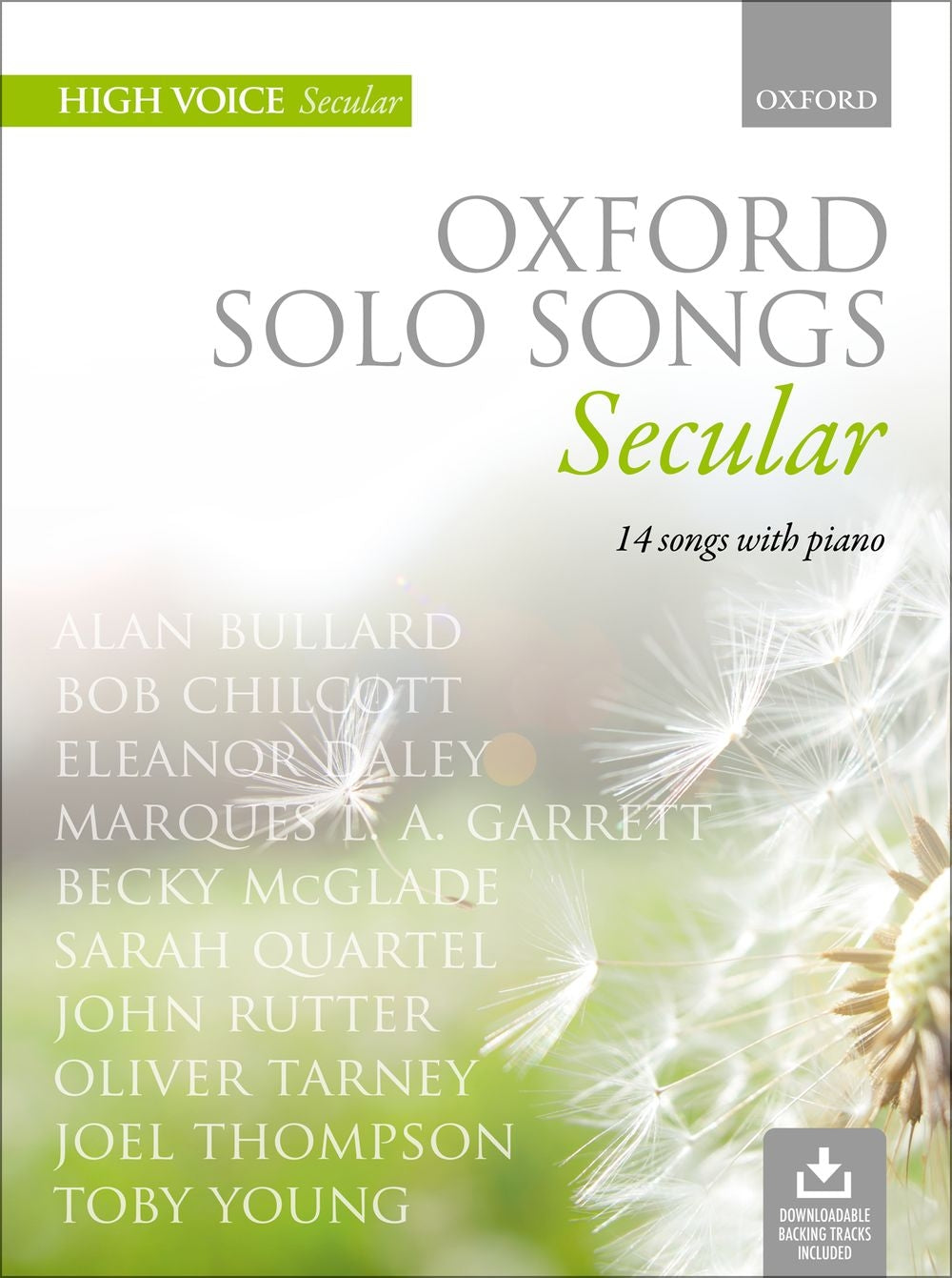 Solo Songs Secular High Bk&Aud OUP