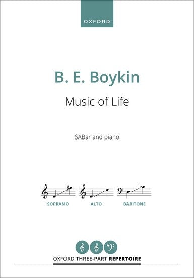 Boykin Music of Life SABar + Pno OUP