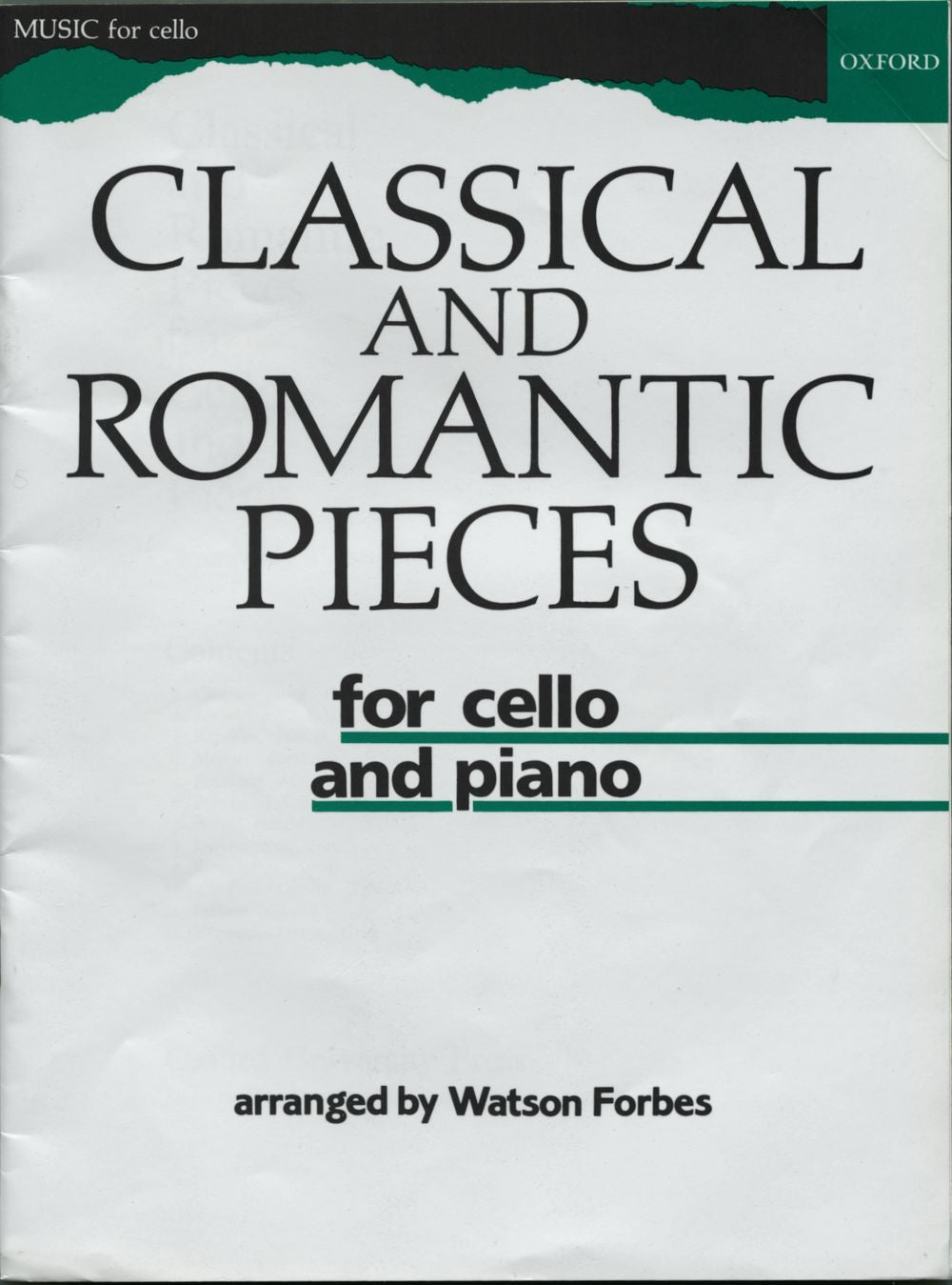 Classical & Romantic Cello bk 1 OUP