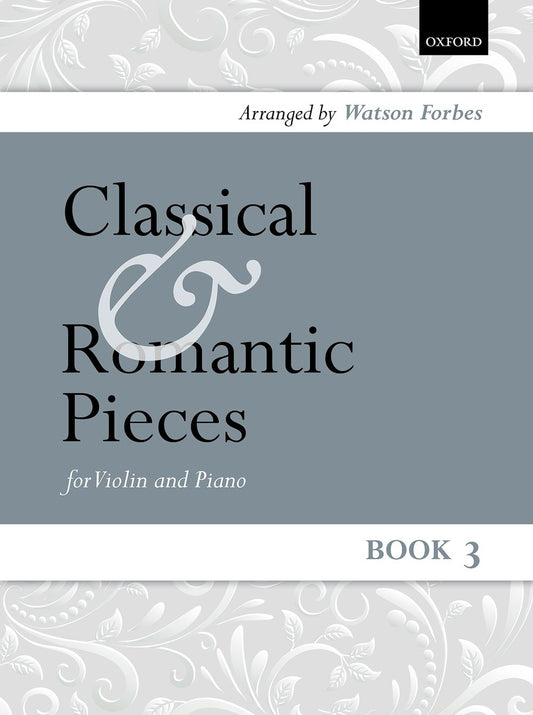 Classical & Romantic Pieces Vln Bk3