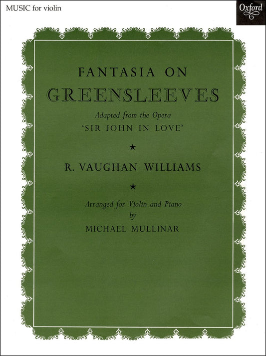 Vaughan Williams Greensleeves Vln+pno