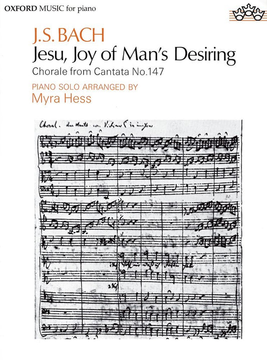 Bach Jesu Joy Of Mans Desiring OUP