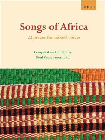 Songs of Africa 22 Songs Mixed Voices S