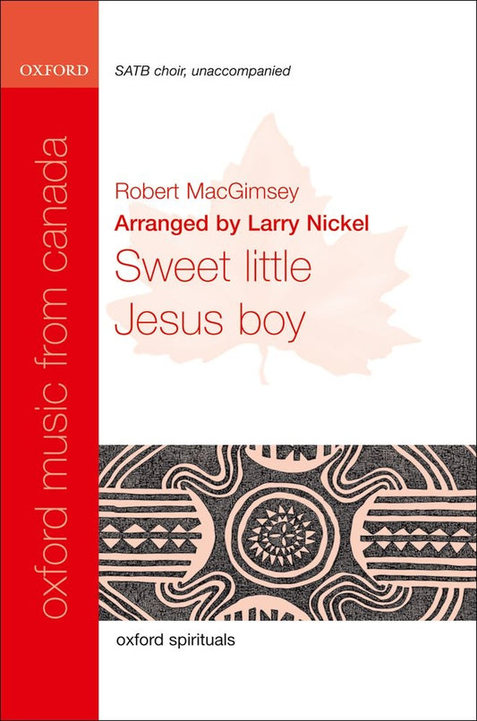 MacGimsey Sweet Little Jesus Boy SATB a