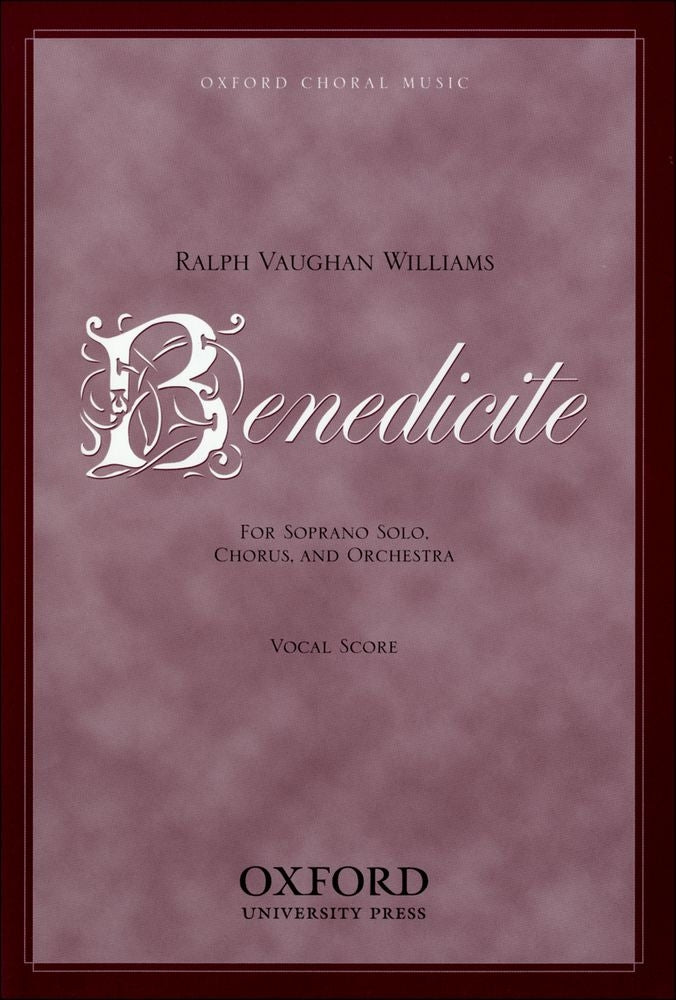 V-W Benedicite Sop Solo+Chorus V/S OUP