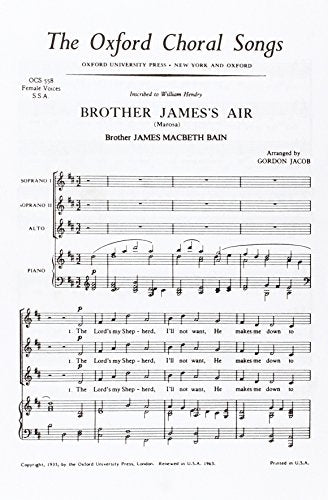 Brother James Air Jacob SSA OCS558 OUP