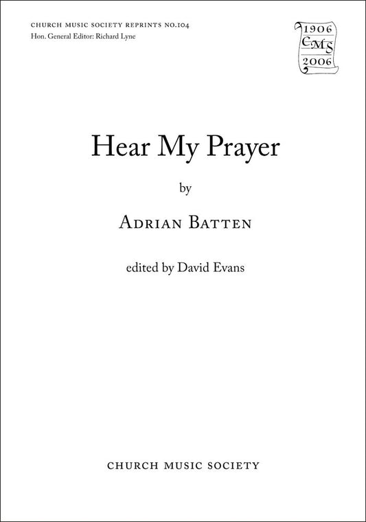 Batten Hear My Prayer SMAB