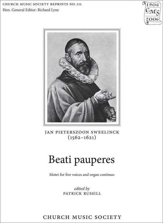 Sweelinck Beati Pauperes SATTB CMS