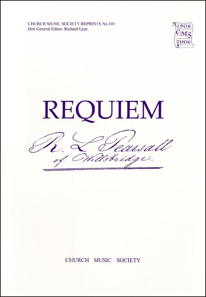 Pearsall Requiem SSATB CMS103