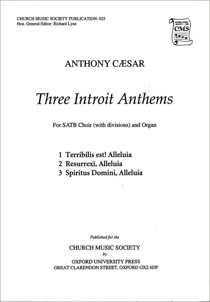 Caesar Three Introit Anthems CMS025