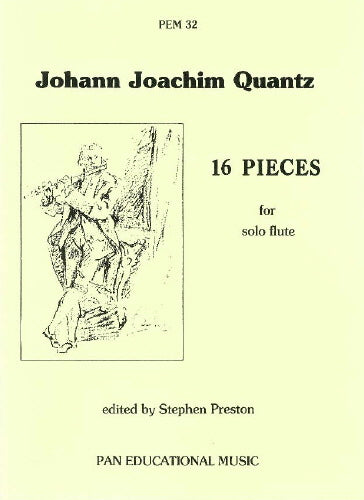 Quantz 16 Pieces for Flute PEM32