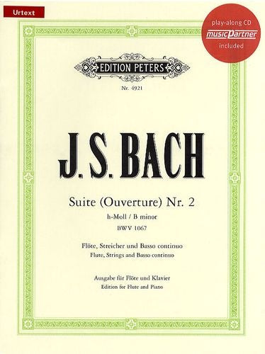 Bach Suite No2 bmin Flt+CD pet