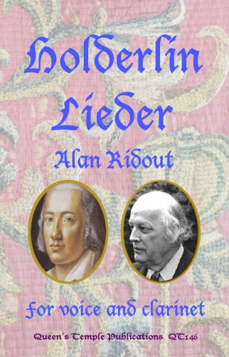 Ridout Holderlin Lieder Voice+Clt QTP