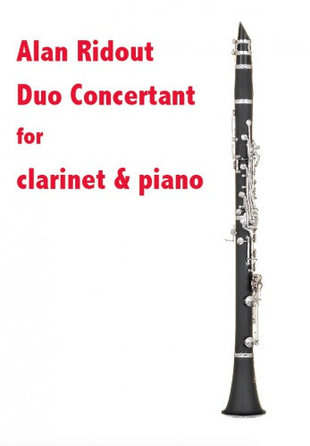 Ridout Duo Concertante Clt&Pno SPA