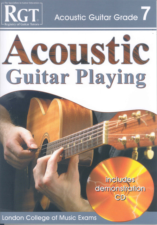RGT Acoustic Gtr Gr7 Bk+CD