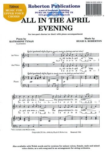 All In The April Evening Robertson SS&P