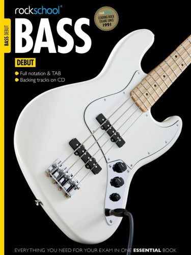 Rockschool Bass Gtr Debut+CD 12-18