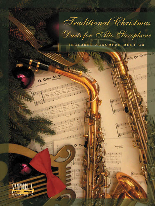 Trad Xmas Duets Alto Sax+CD SANT