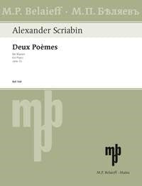 Scriabin Deux Poemes Pno op32 BEL