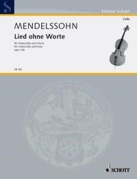 Mendelssohn Song without words op109 Ce