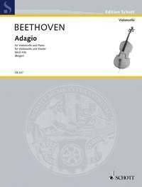 Beethoven Adagio Cello and Pno 43b ED