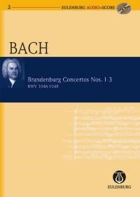 Bach Brandenburg 1-3 Score Eulenburg