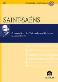 Saint-saens Vcl concerto audio/score