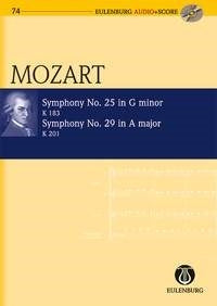 Mozart Symphony No25/29 Gmin&Amaj M/S E