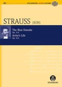 Strauss The Blue Danube Op 314 Score+CD