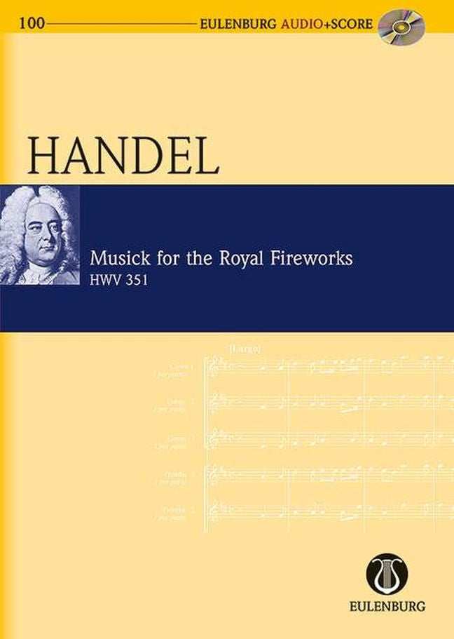 Handel Music for Royal Fireworks M/S+CD