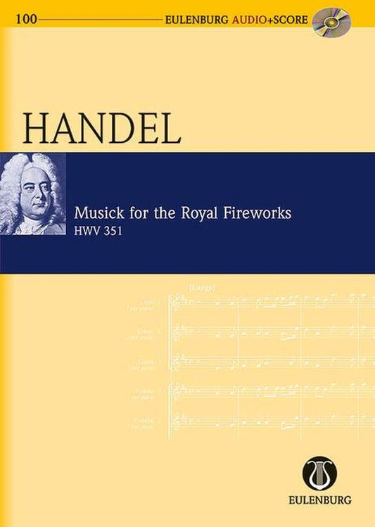 Handel Music for Royal Fireworks M/S+CD