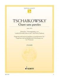 Tschaikowksy Chant San Paroles Op40No6