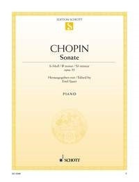 Chopin Pno Sonata Bbmin Op35 Pno ED