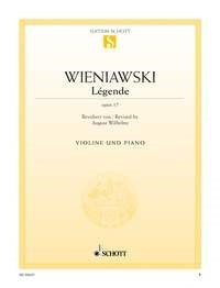 Wienawski Legende Vln&Pno Op17 ED