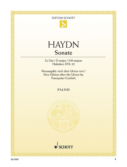 Haydn Pno Sonata Eb XVI/52 ED