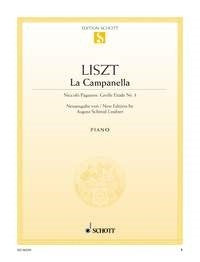 Liszt La Campanella Paganini ED PNO