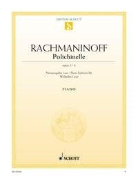 Rachmaninoff Polichinelle Op3/4 ED