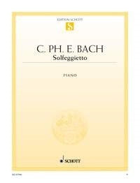 Bach CPE Solfeggietto c min Pno ED