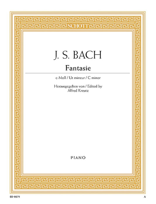 Bach Fantasy Cmin Pno ED 0879