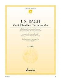 Bach Two Chorales BWV140+147 Pno ED